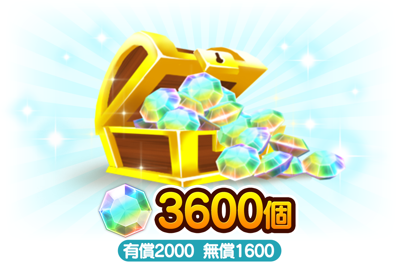 クリスタルの金箱
